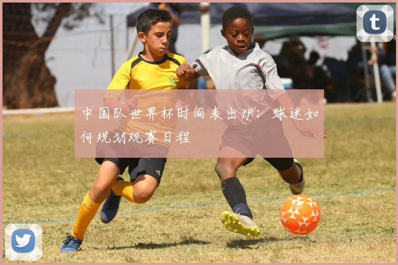 中国队世界杯时间表出炉：球迷如何规划观赛日程